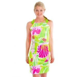 Gretchen Scott Tassel Tie-Frond Frenzy Dress/Multicolored, 33981